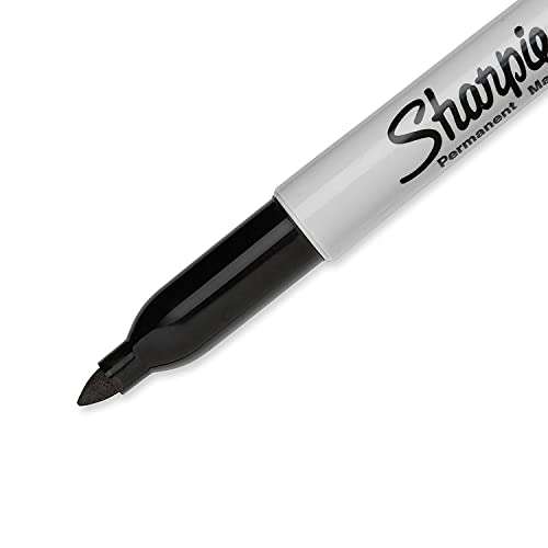 Sharpie Permanent Markers | Fine Point | Black | 24 Count £15.30 @ Amazon