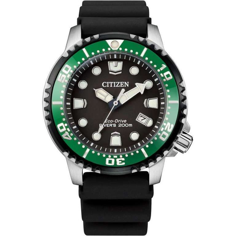 Citizen Promaster 'Kermit' 200m ISO certified Dive watch - £151.20 (Discount at Checkout) @ H Samuel