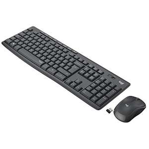 Logitech MK295 Wireless Mouse & Keyboard Combo – SilentTouch Tech, Lag-Free Wireless, 90% Less Noise - £22.99 delivered @ Amazon