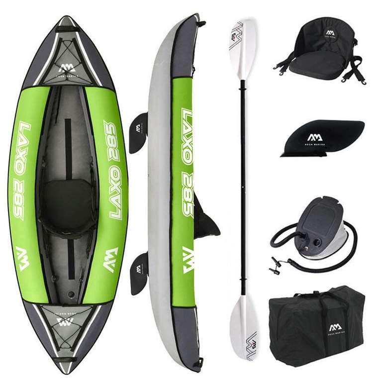 Aqua Marina Laxo 285 Inflatable Kayak £199 + £9.99 delivery @ Decathlon