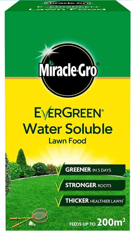 Miracle-Gro 11149 Water Soluble Lawn Food 1 kg - £4.05 at Amazon