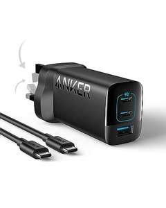 Anker 67W charger dual USB-C output plus single USB-A Outputs - Sold by AnkerDirect UK FBA