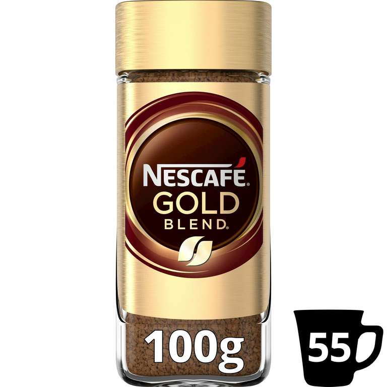 100g jar of Nescafe Gold Blend £3 @ Waitrose