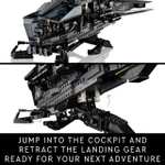 LEGO 10327 Icons Dune Atreides Royal Ornithopter, Model Kit Aviation Vehicle Set with 8 Minifigures Inc. Chani & Baron Harkonnen