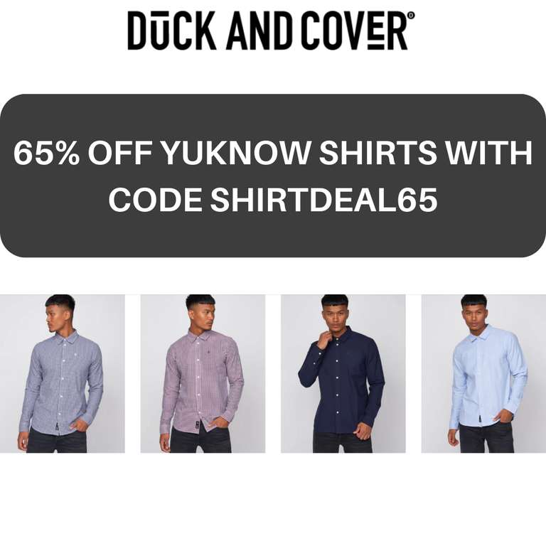 65% Off Hamlotto and Yuknow Long Sleeved Shirts With Code