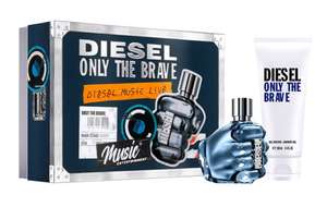Diesel Only The Brave Eau de Toilette 50ml + Shower Gel 100ml Gift Set £25 Delivered @ Boots