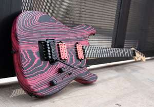 Charvel Pro-Mod San Dimas Style 1 HH FR E Ash, Neon Pink Ash guitar £799 @ gak