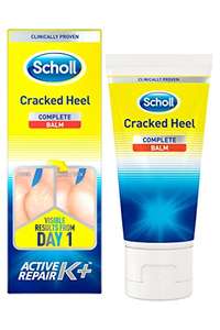 Scholl Cracked Heel Complete Balm with Repair K+, 60ml - £3.59 or less with Max Subscribe & Save