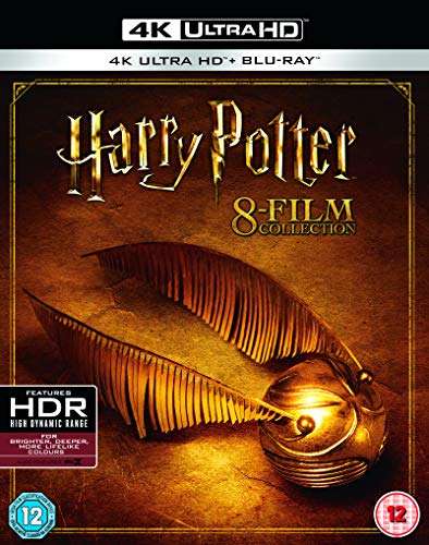 Warner Harry Potter: The Complete 8-film Collection [4K Ultra-HD] [2001] [Blu-ray] [2011]