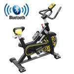 Exercise Bike 15kg Steel Flywheel LCD screen Bluetooth, using code