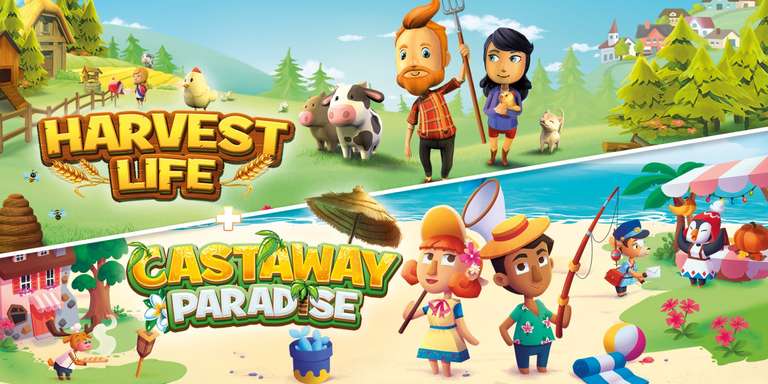 Harvest Life + Castaway Paradise Nintendo Switch