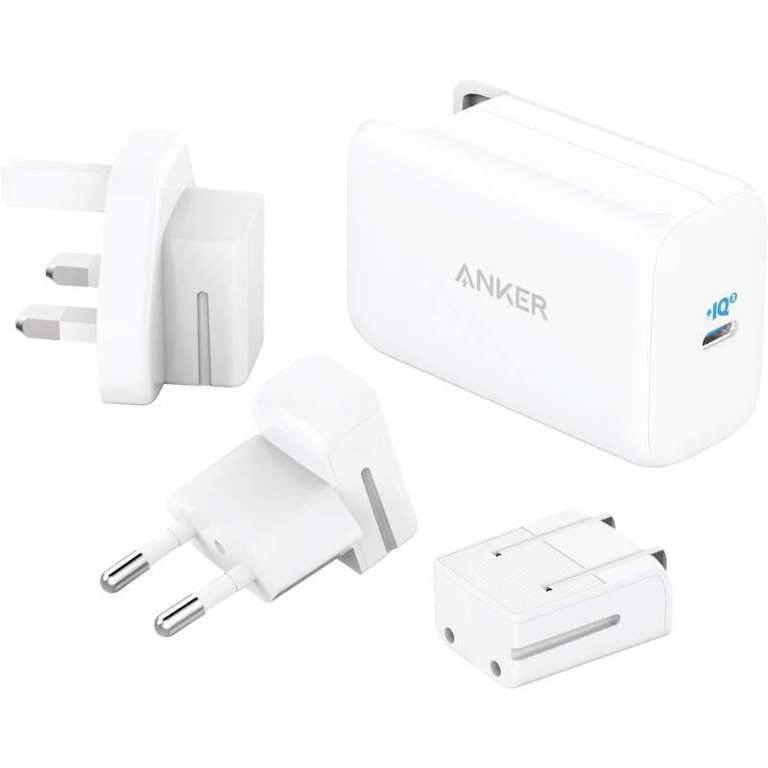 Anker PowerPort III 65W USB-C PORT - White Travel Charger with code sold by CLICKK Home Store