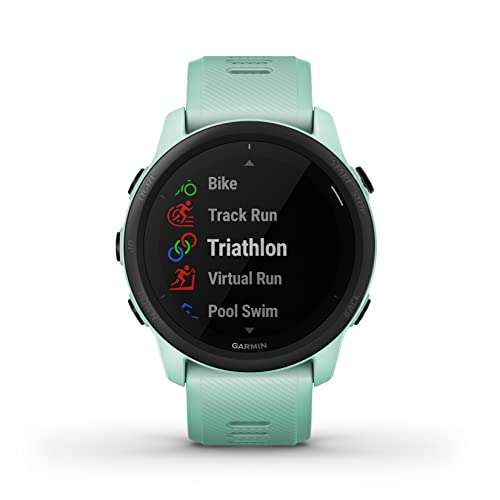 Garmin Forerunner 745 GPS Running and Triathlon Smartwatch (Neo Tropic ...