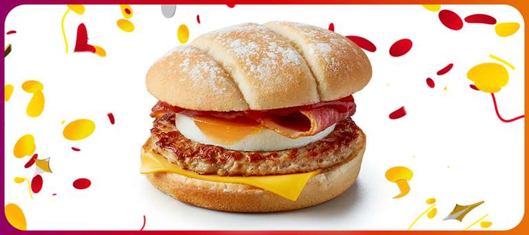 McDonald's Monday 11/03 - Breakfast Roll £1.99 / Six Chicken McNuggets £1.39