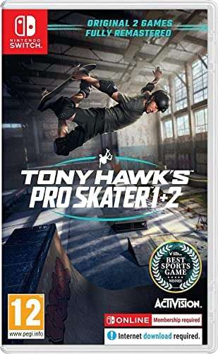 Tony Hawk's Pro Skater 1+2 [Nintendo Switch Game] £21.99 Free Collection @ Argos