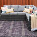 Mottled Indoor / Outdoor Rugs (Various Colours) - Prices From £6.99 (60x110cm) To £49.99 (240x330cm) - Using Code