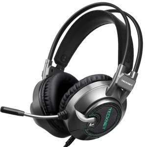 TECKNET Gaming Headset with Noise Cancelling Microphone and 2.2 Meter Cable