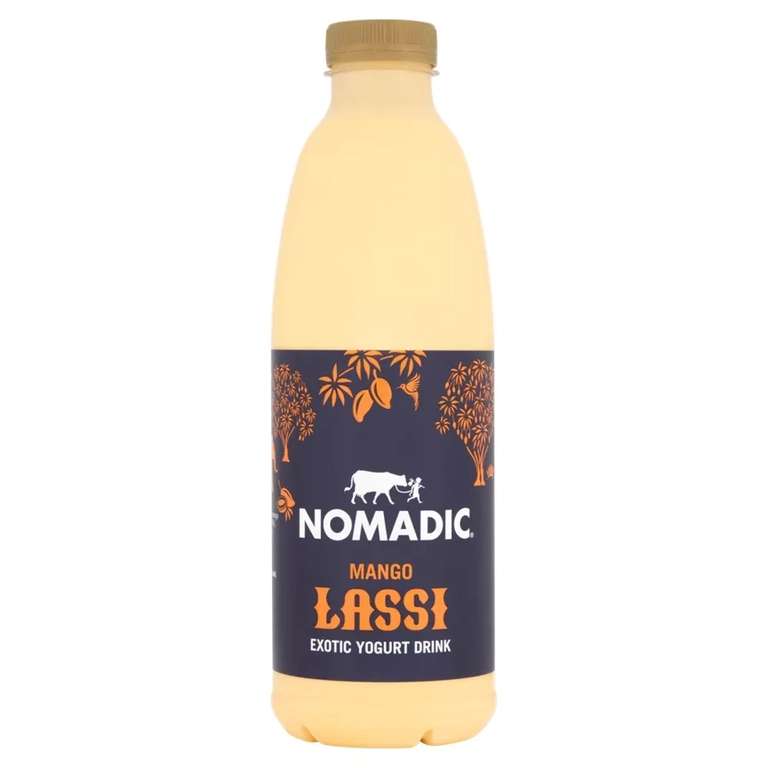 Nomadic Mango Lassi Yogurt Drink, 2 x 1 Litre for £2.99 Instore (Mmebers Only) @ Costco