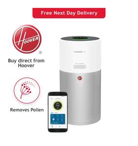 Hoover Connected Air Purifier & Diffuser H-PURIFIER 500 H13 HEPA - w/Code, Sold By Hoover (Possible 20% Quidco)