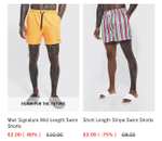 Signature Swim Shorts (6 Colours / Sizes XS-XL) - Extra 10% Off + Free Delivery W/Code Stack