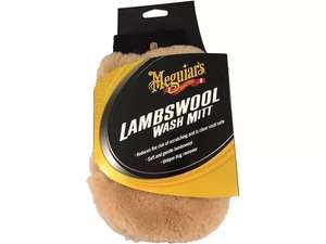 Meguiar's A7301 Luxurious Lamb's Wool Car Wash Mitt: soft & safe - £12.80 @ Amazon