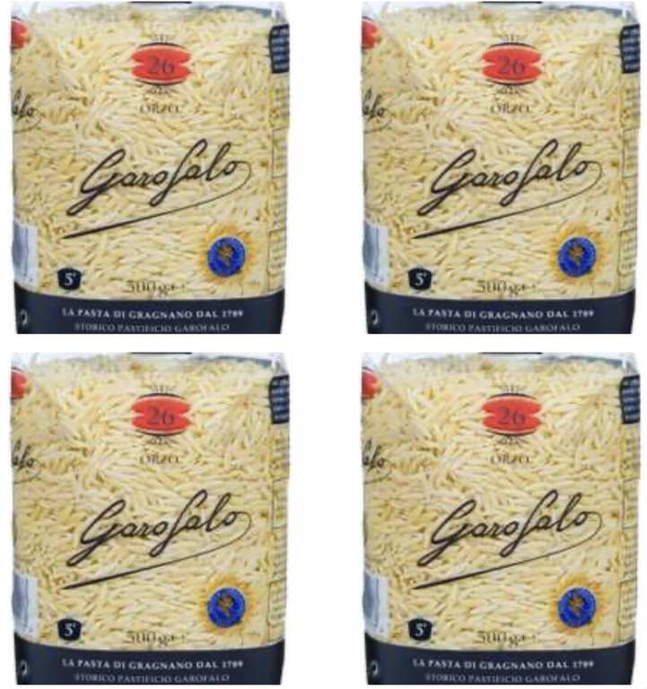 4 x Garofalo Orzo 500g - 4 for 3 (£2.99/£3.54 S&S)