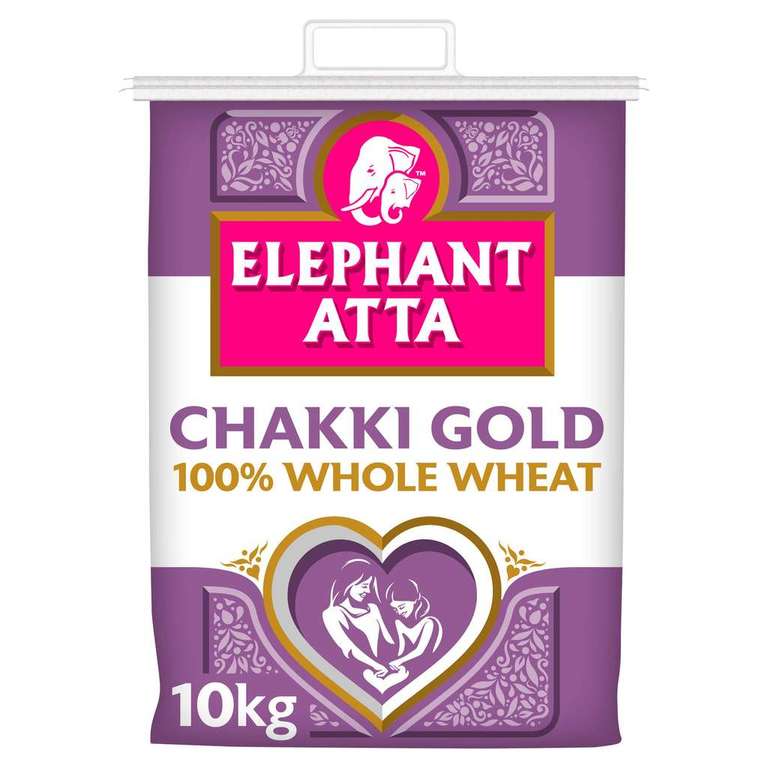 Elephant chakki gold atta 10kg @ £3.60 @ Sainsbury's Sydenham London