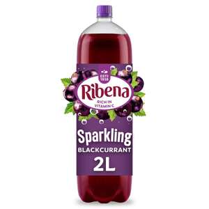 Ribena Sparkling Blackcurrant, 2l, £1 or (90p or lower with S&S) @ Amazon