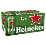Heineken Premium Lager Beer, 5% - 15x440ml