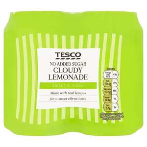 Cloudy Lemonade 4 x 330ml - 55p instore @ Tesco, Clapham South