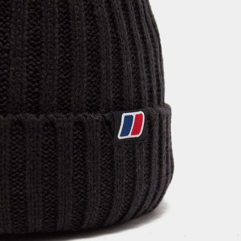 Berghaus Kids’ Bobble Beanie Black £6 + free delivery @ Millets