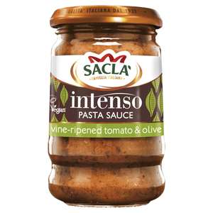 Sacla Intenso Tomato & Olive Stir or Tomato & Mascarpone Stir In 190g (99p after £1 cashback via shopmium)