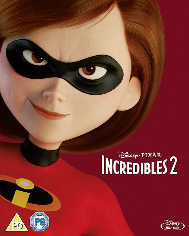 Disney Pixars Incredibles 2 Blu-Ray