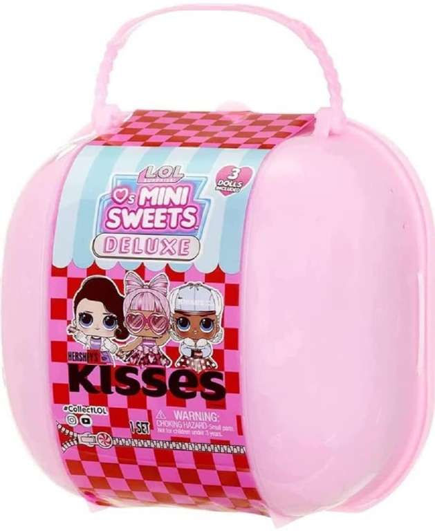 LOL Surprise Loves Mini Sweets Deluxe Doll - 8inch/21cm / Squishville Squishmallows Play Scene - Darling Diner £9.99 each @ Argos