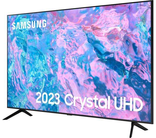 SAMSUNG UE75CU7100KXXU 75" Smart 4K Ultra HD HDR LED TV with Bixby & Alexa - £809.10 With Code Via EPP / Student @ Samsung