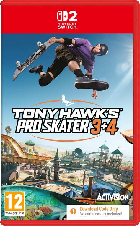 Tony Hawk's Pro Skater 3 + 4 (Nintendo Switch 2) - Free Click & Collect