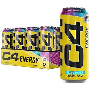 C4 Original Sugar Free Sparkling Energy Drink (Pack of 12 x 500ml) £14.85 S&S \ £11.72 using Possible 20% Voucher (May be Account Specific)
