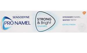 Sensodyne Pronamel Strong and Bright Enamel Toothpaste, 75ml (+£4.49 Non Prime) @ Amazon