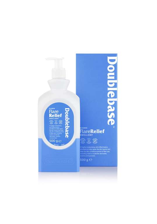 Doublebase Diomed Flare Relief Emollient, 500g Pump Pack