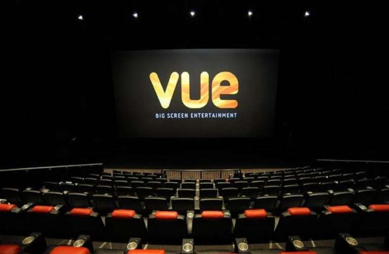 2 General Admission 2D tickets - VUE Cinema for £9 plus 20% off snacks @ O2 Priority