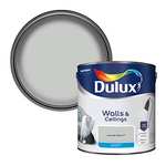 Dulux 500006 Matt Emulsion Paint For Walls And Ceilings - Goose Down 2. 5 Litres - £14 @ Amazon
