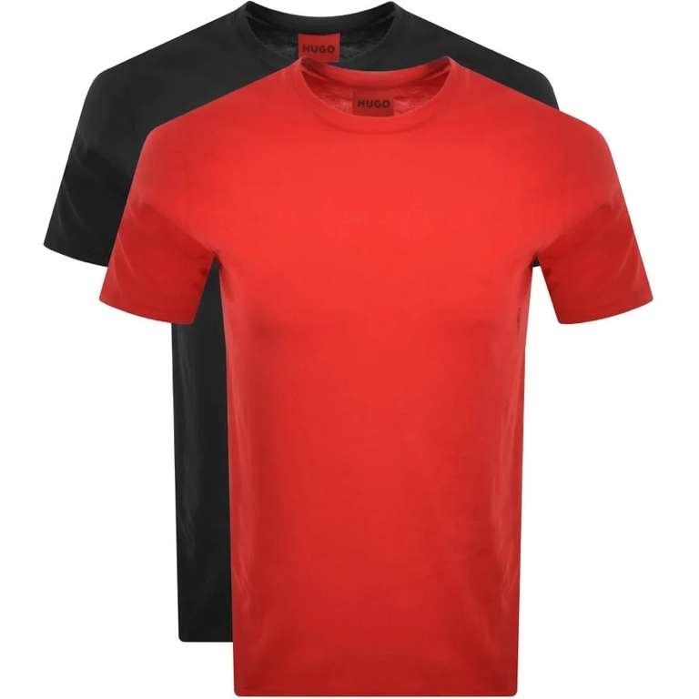 HUGO Double Pack Crew Neck T Shirt (Various Colours) £24.50 or 2 for £42 delivered @ Mainline Menswear