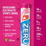 HIGH5 Zero Electrolyte Sports Drink - Hydration Tablets Added Vitamin C (Pink Grapefruit , 20 Count (Pack of 1)) (£2.86 S&S)