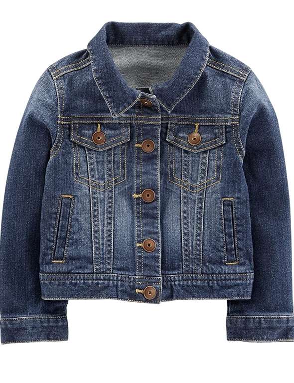 Simple Joys by Carter's Toddlers and Baby Girls' Denim Jacket size 24 months now £12.42 at Amazon