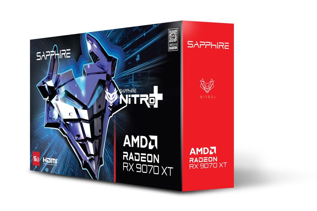 Sapphire NITRO+ AMD RADEON RX 9070 XT GAMING OC 16GB DUAL HDMI/DUAL DP - Used Like New - Sold by Amazon Resale / FBA