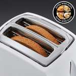 Russell Hobbs 21640 Textures 2-Slice Toaster, White