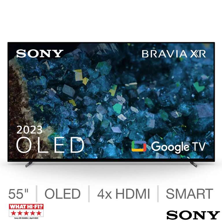 Sony XR55A80LU 55" OLED 4K Google TV + 5 Year Warranty / Possible 5 Bravia Core Movie Credits - £1,559.98 @ Costco (Membership Required)
