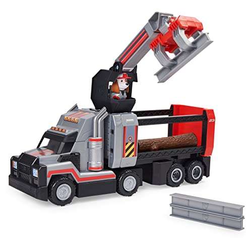 Paw Patrol, Al’s Deluxe Big Truck Toy with Moveable Control Pod, Extendable Claw Arm, Accessories and Action Figure - £16.79 @ Amazon