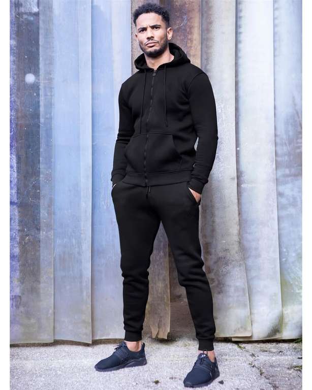 Men's Enzo Tracksuit Full sets - Pullover or zip hoodie in Black, Navy ...