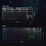 Logitech G915 LIGHTSPEED TKL Tenkeyless Wireless Mechanical Gaming Keyboard - Like New £131.62 @ Amazon